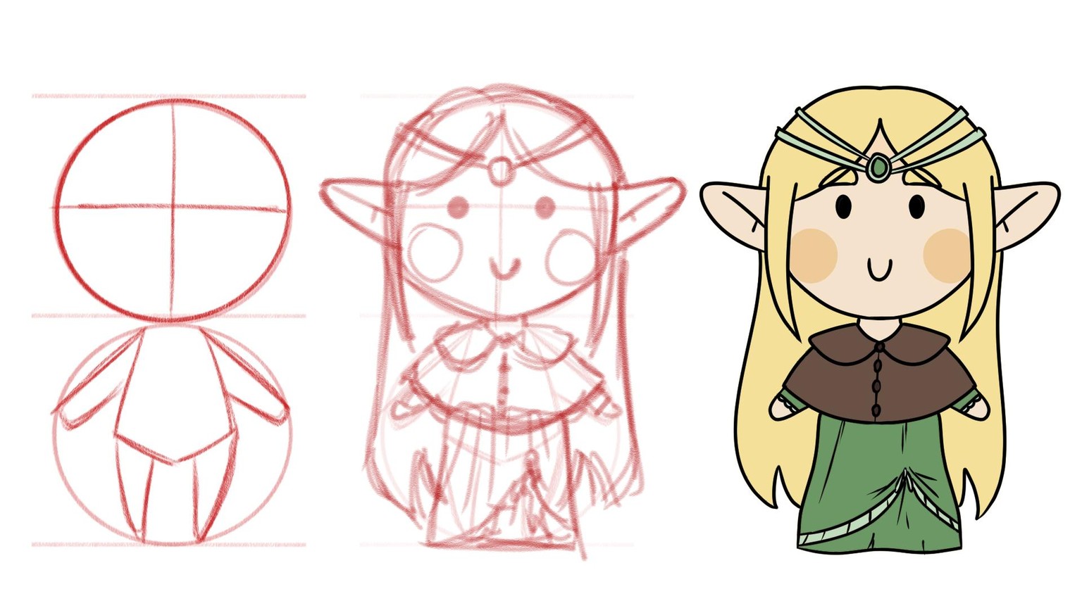 My Fantasy Chibis!  - image 2 - student project