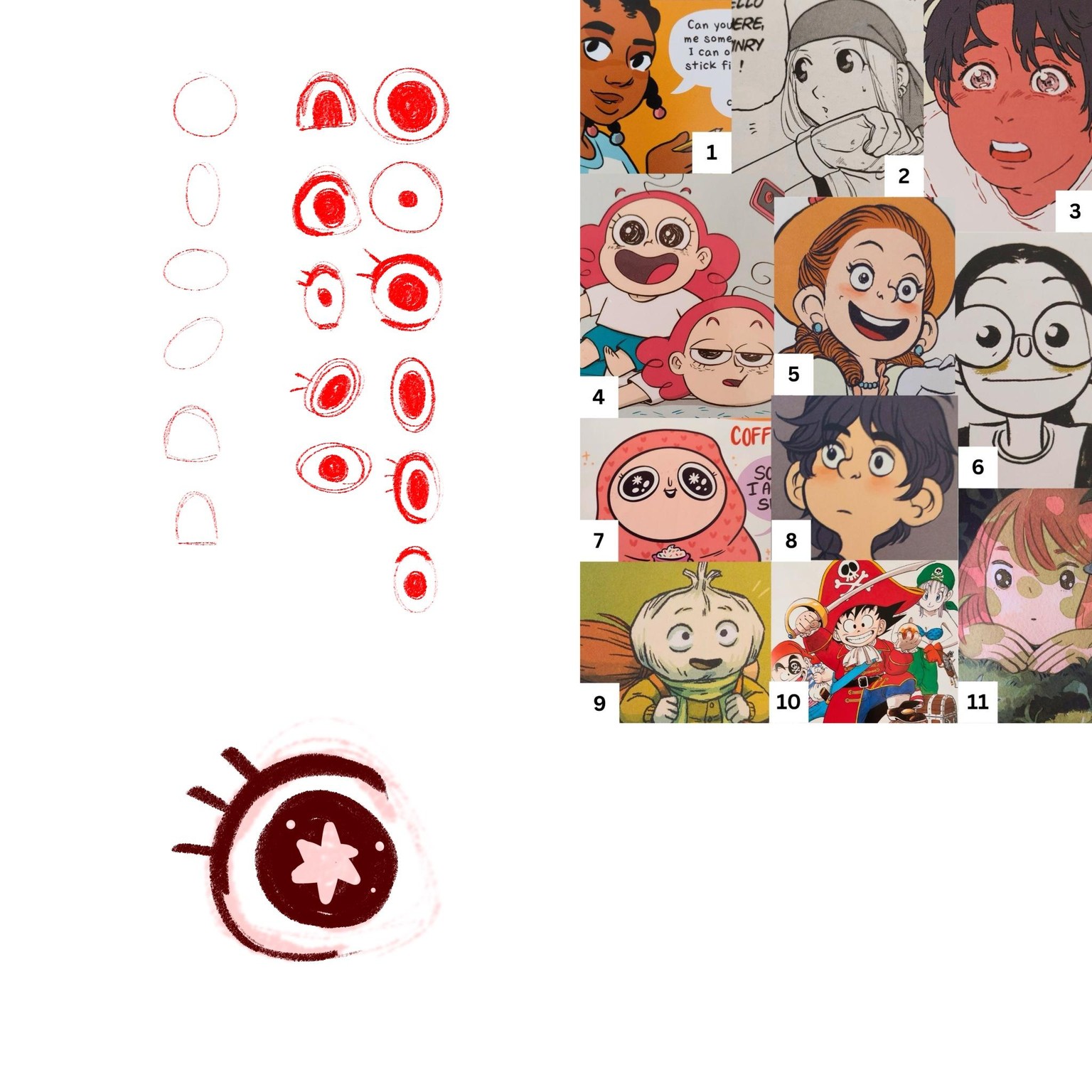 Drawing Some Cute Eyes + Tests! 🥰 - image 3 - student project
