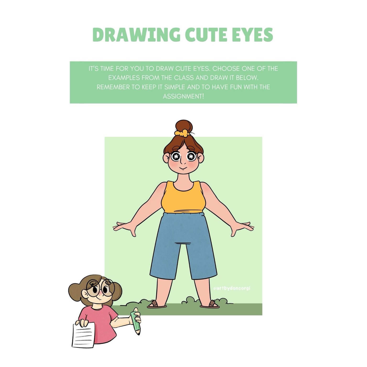 Drawing Some Cute Eyes + Tests! 🥰 - image 1 - student project