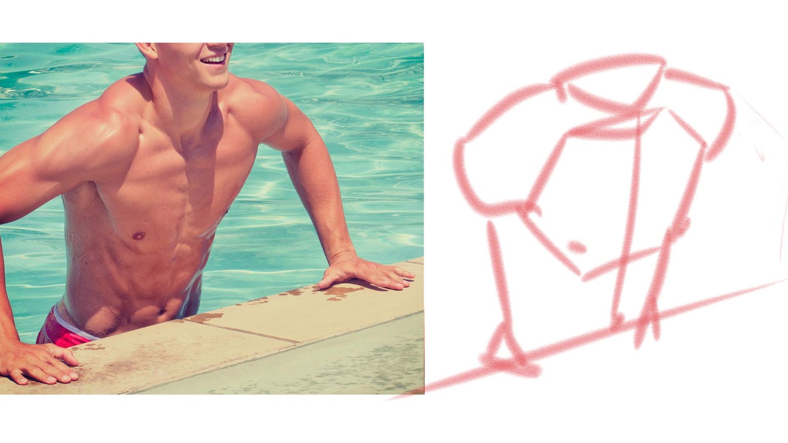 Torso Drawing! Drawing some Muscles - image 2 - student project
