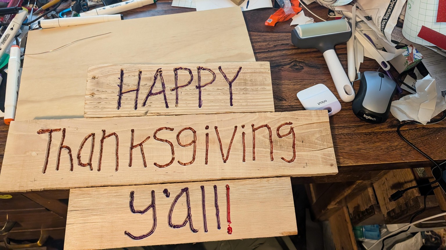 Thanksgiving Wall Plaque - image 1 - student project