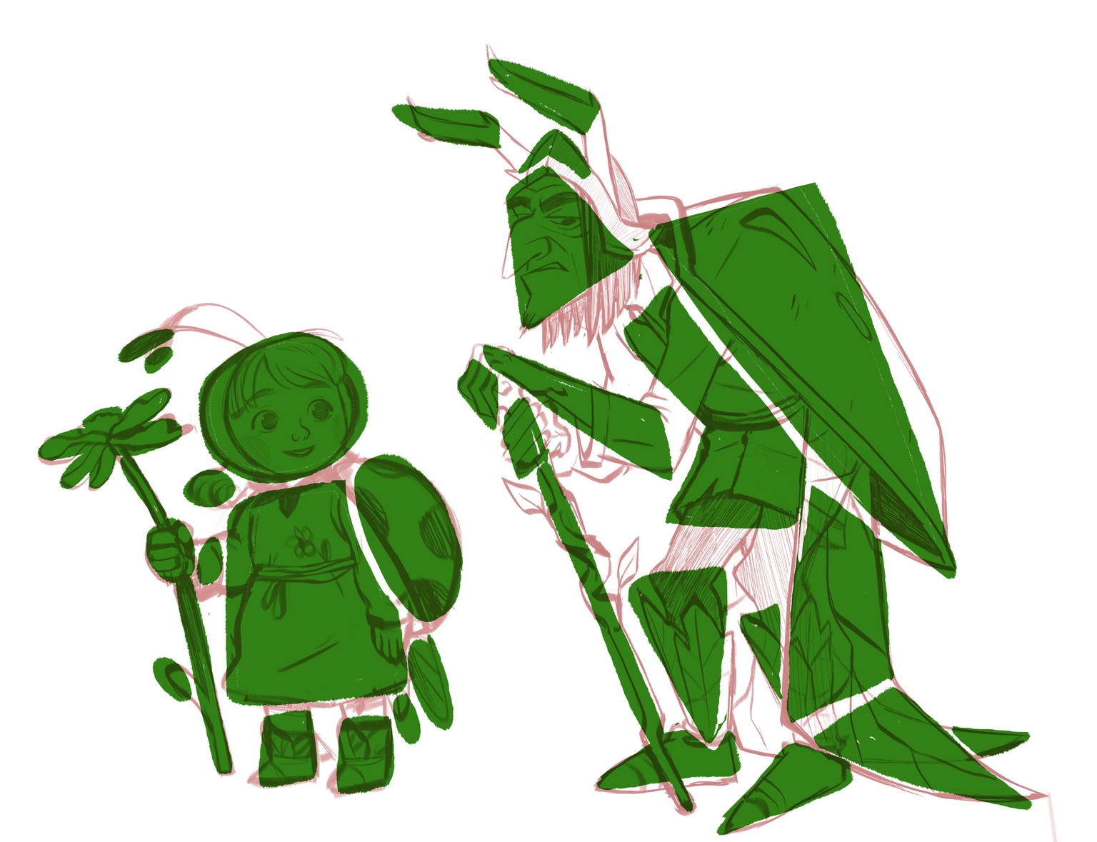 My Hero and Villain Designs - image 2 - student project