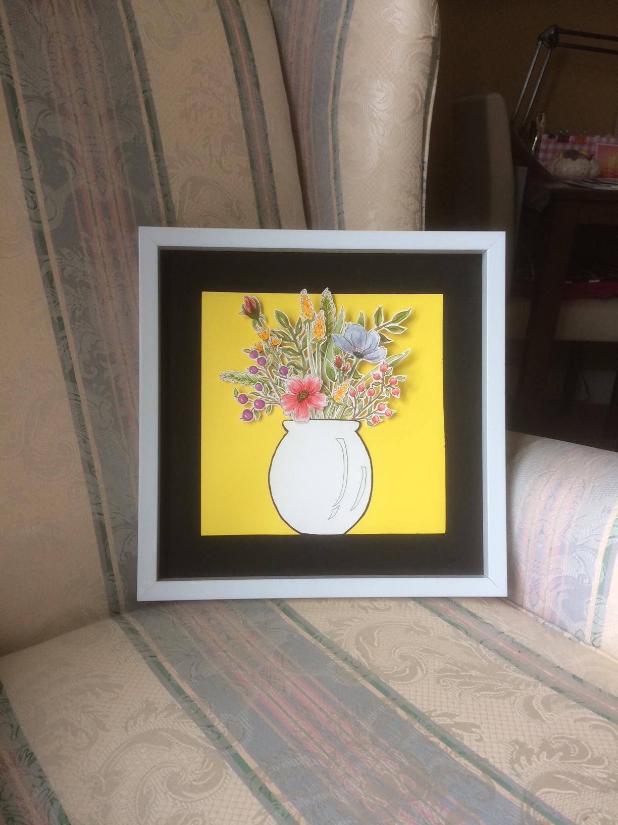 Floral cut-out - image 2 - student project