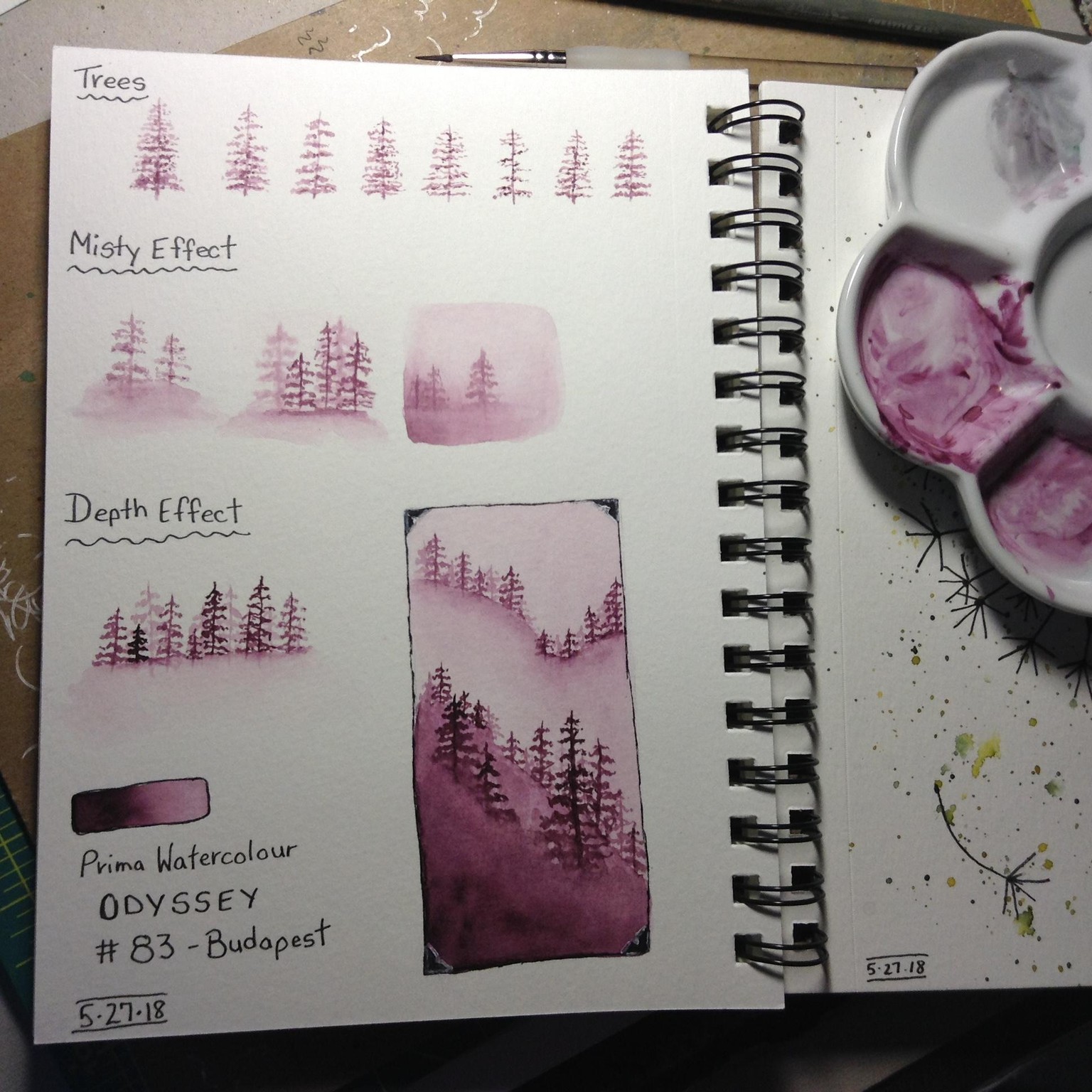 Misty Little Trees - image 1 - student project