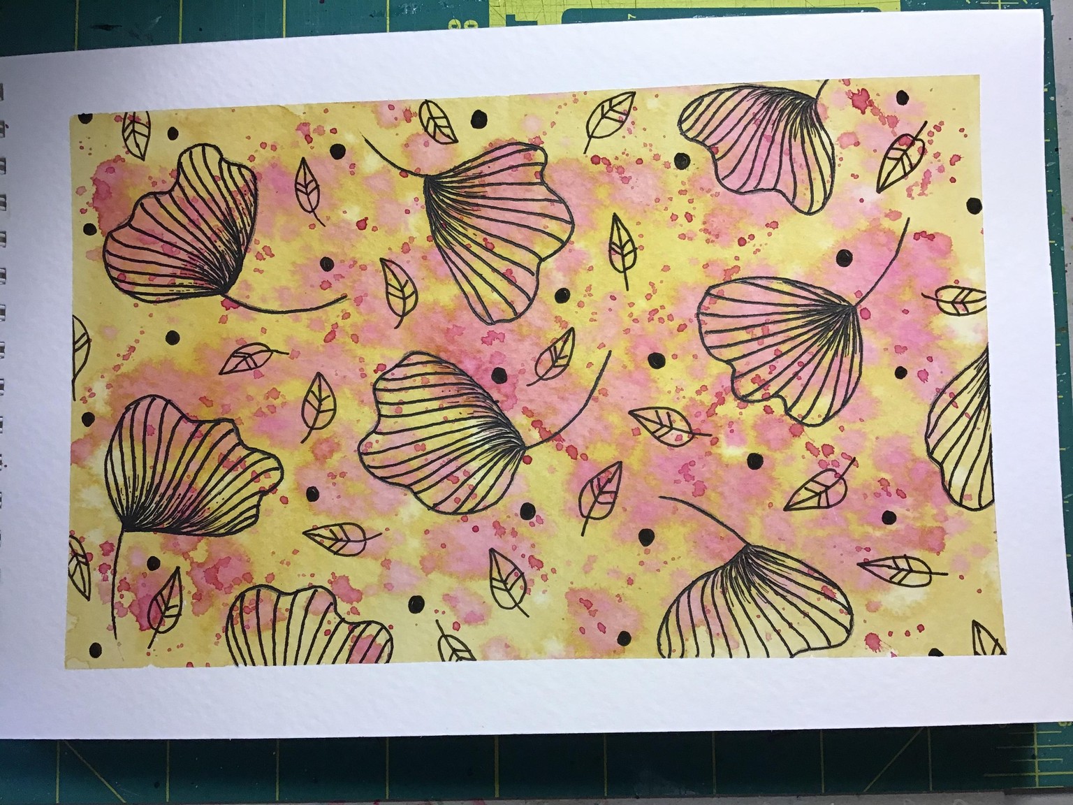 Watercolour Doodle - image 1 - student project