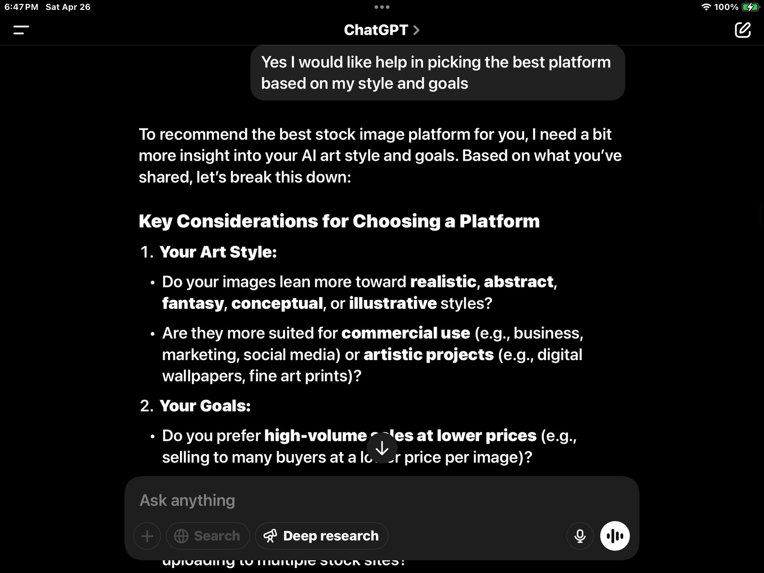 Monetizing ai image generation - image 4 - student project
