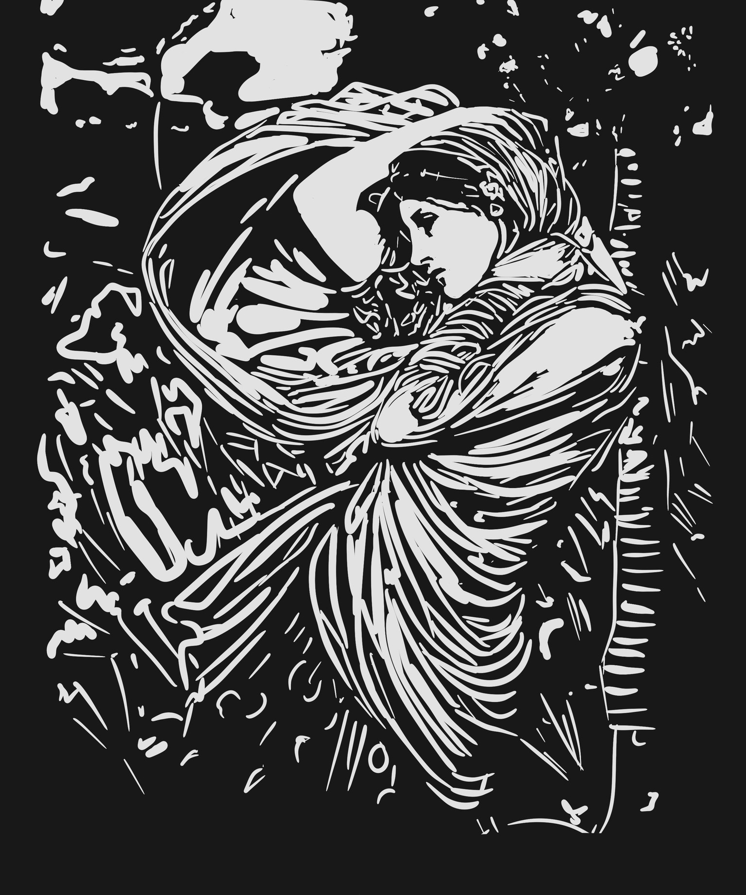 Tonal Values-John Philip Waterhouse “Boreas” - image 2 - student project
