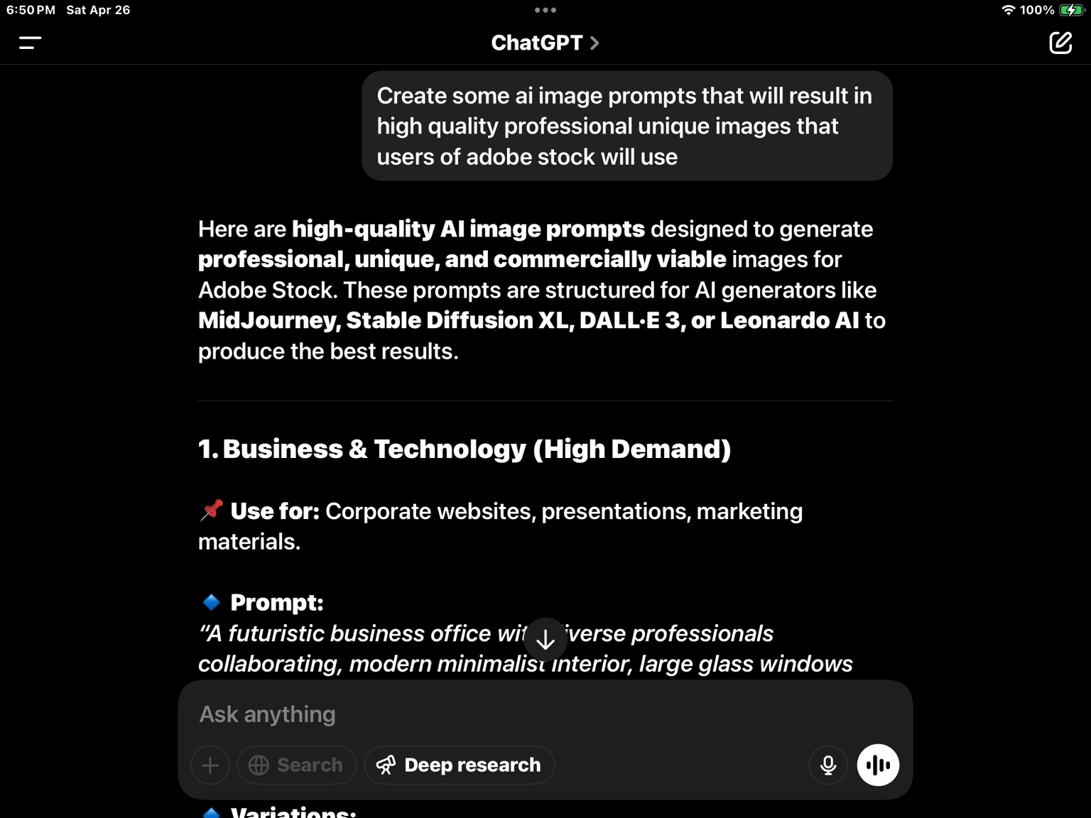 Monetizing ai image generation - image 8 - student project