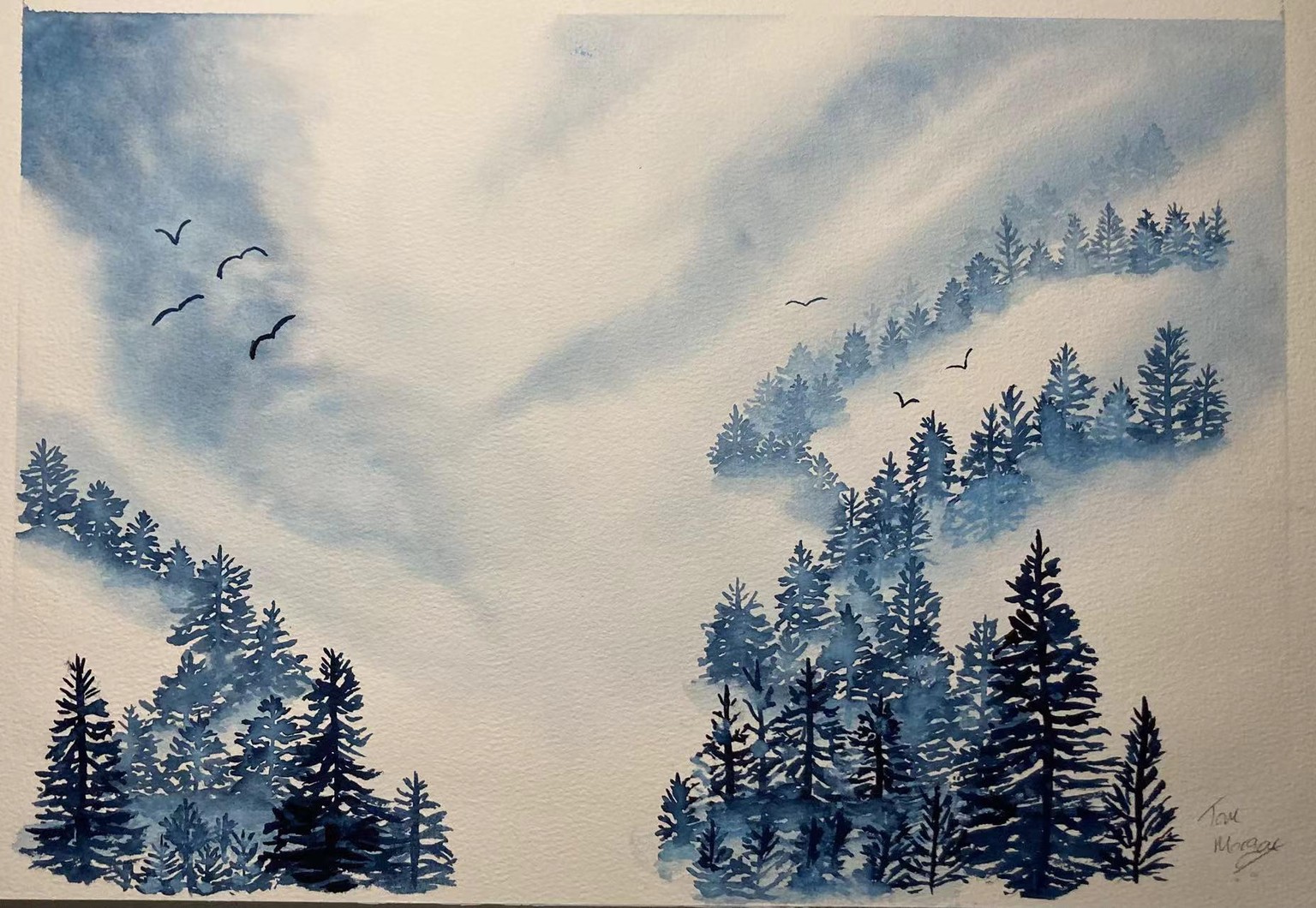 Misty Pines and Floating Treelines - image 4 - student project