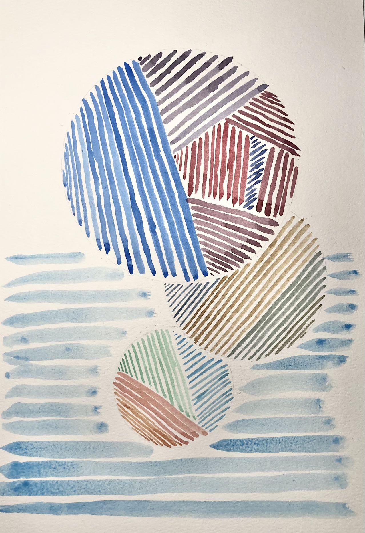 Patterns To Practice Watercolour - image 1 - student project