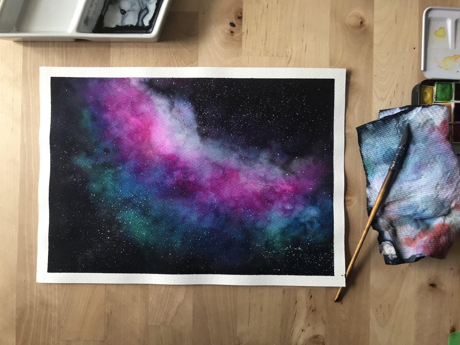 Nebulas with pastels! - image 3 - student project