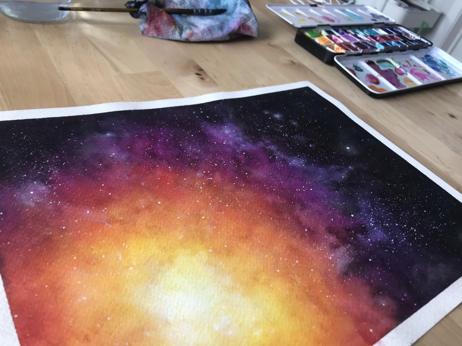 Nebulas with pastels! - image 2 - student project