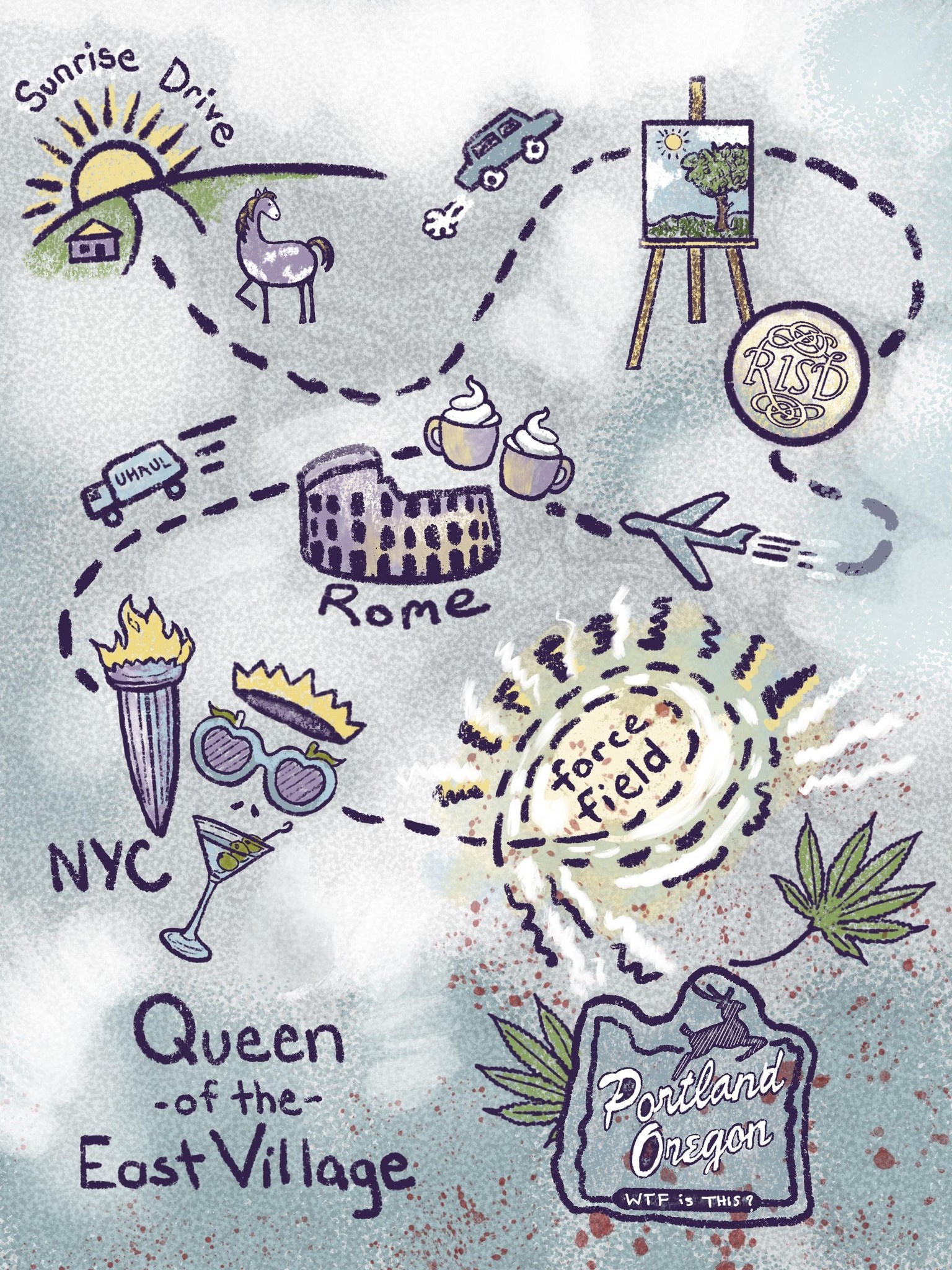 Queen of the East Village - image 1 - student project