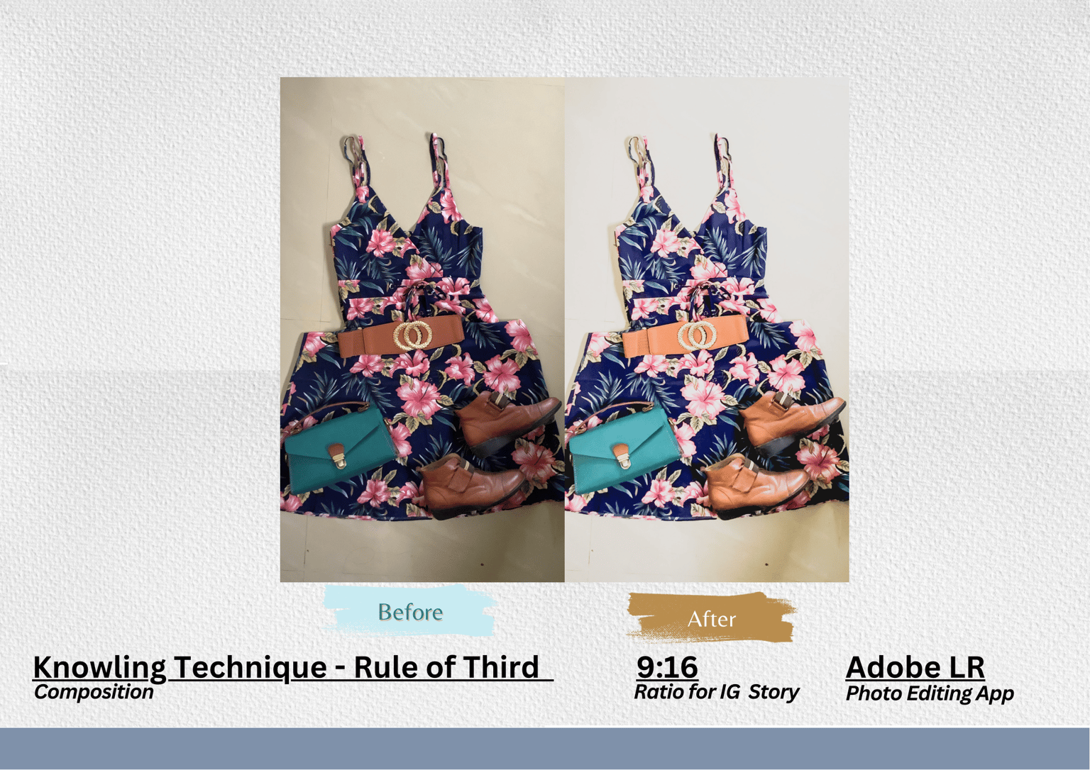 Clothes Photography using Flat Lay - image 2 - student project