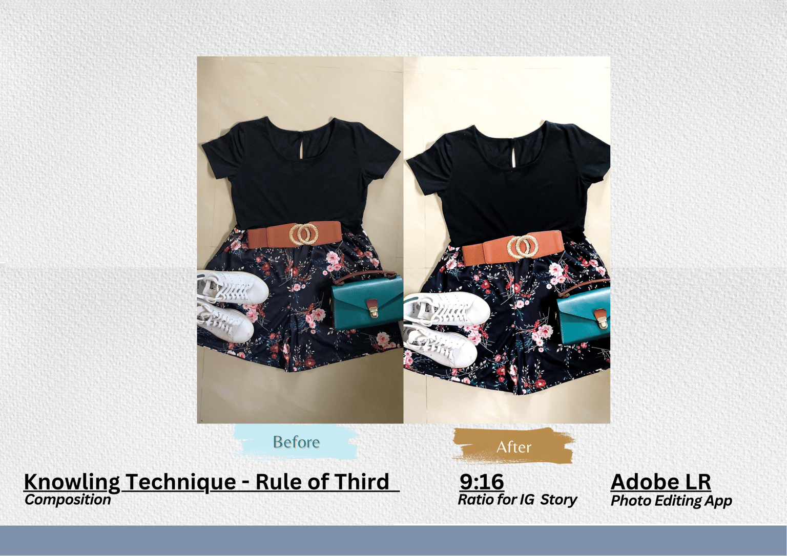 Clothes Photography using Flat Lay - image 1 - student project