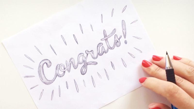 Congrats! (SAMPLE PROJECT)  - image 1 - student project
