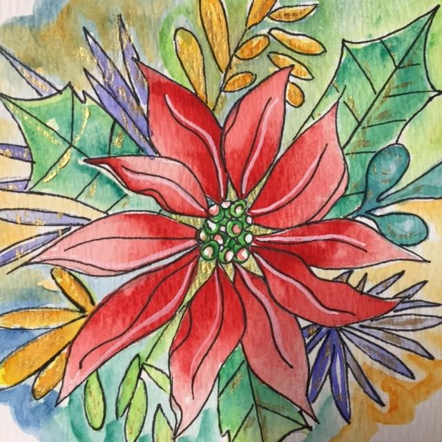 Inking with a Watercolor Twist - image 1 - student project