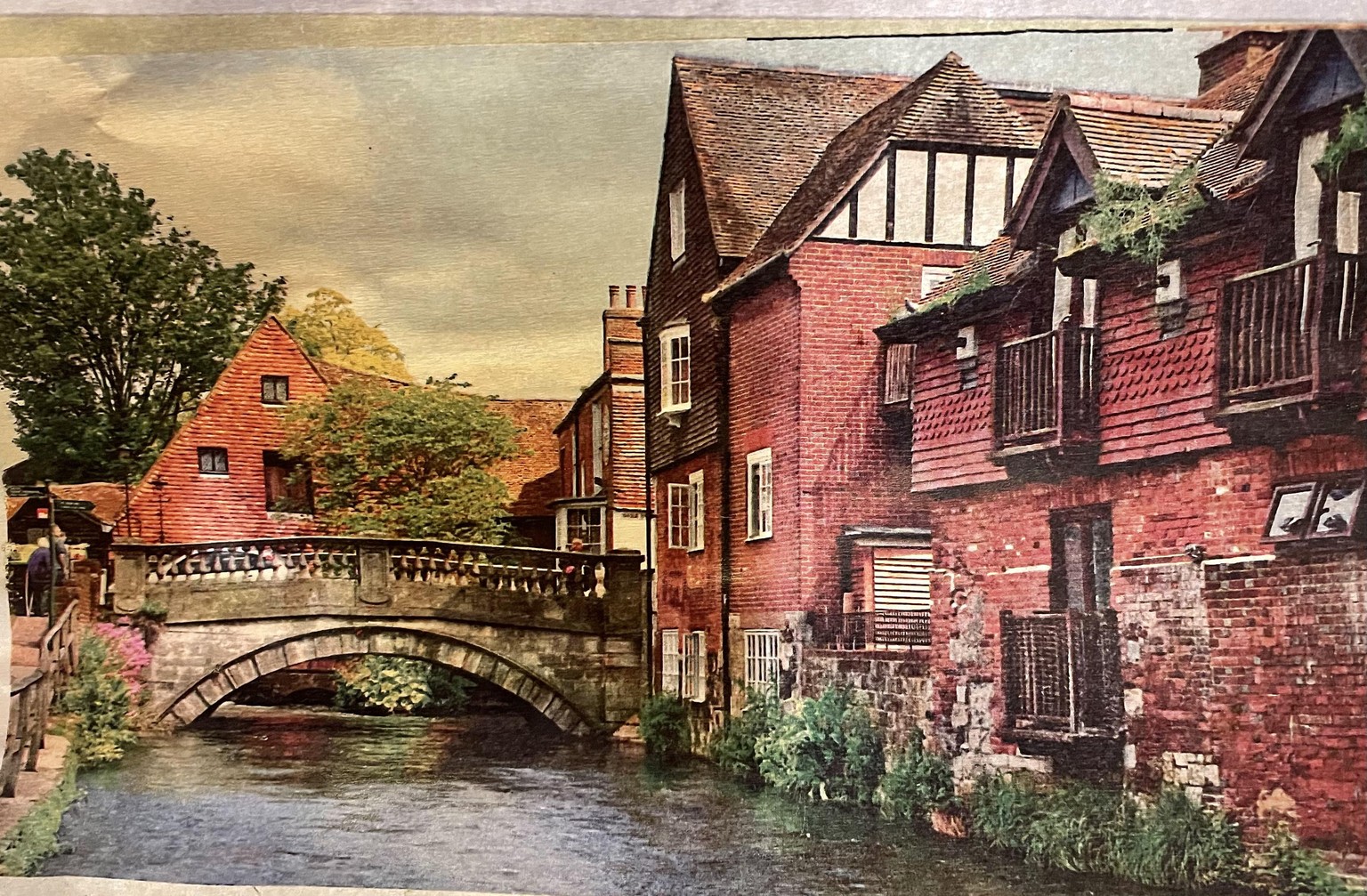 The river Itchen runs through Winchester's historic town centre - image 3 - student project