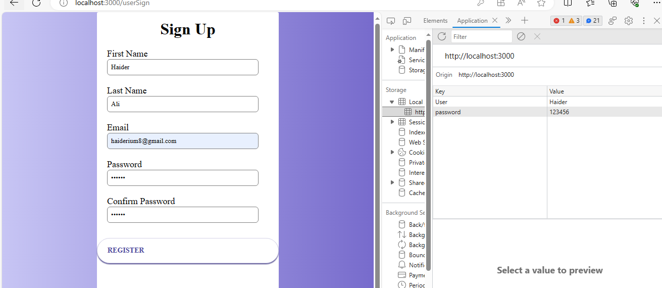 Login and Signup - image 7 - student project