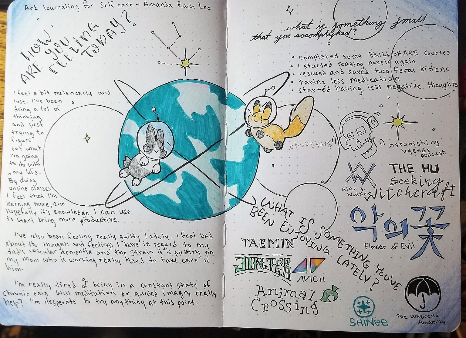Journaling for Selfcare - image 1 - student project