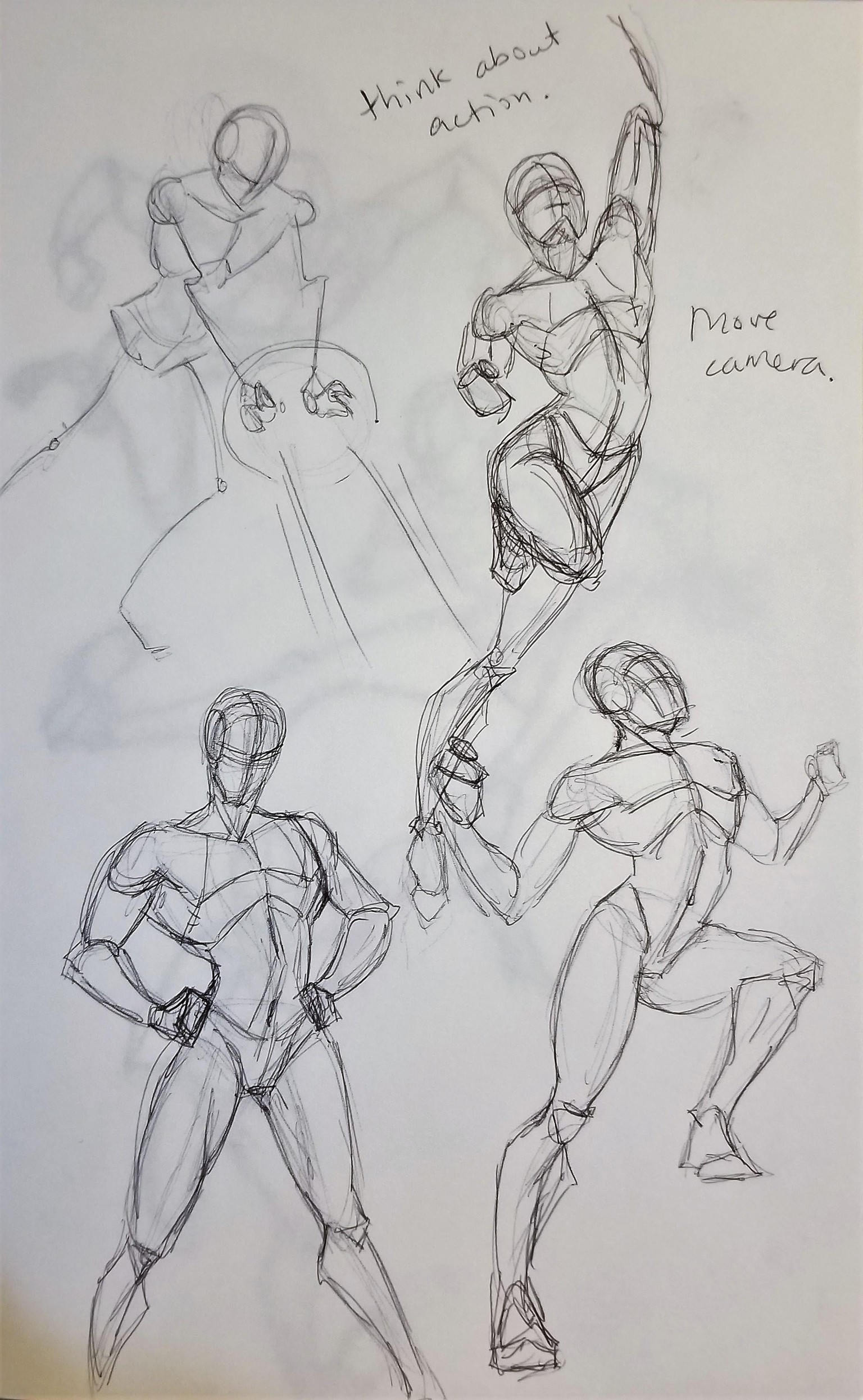 Dynamic Pose practice - image 7 - student project