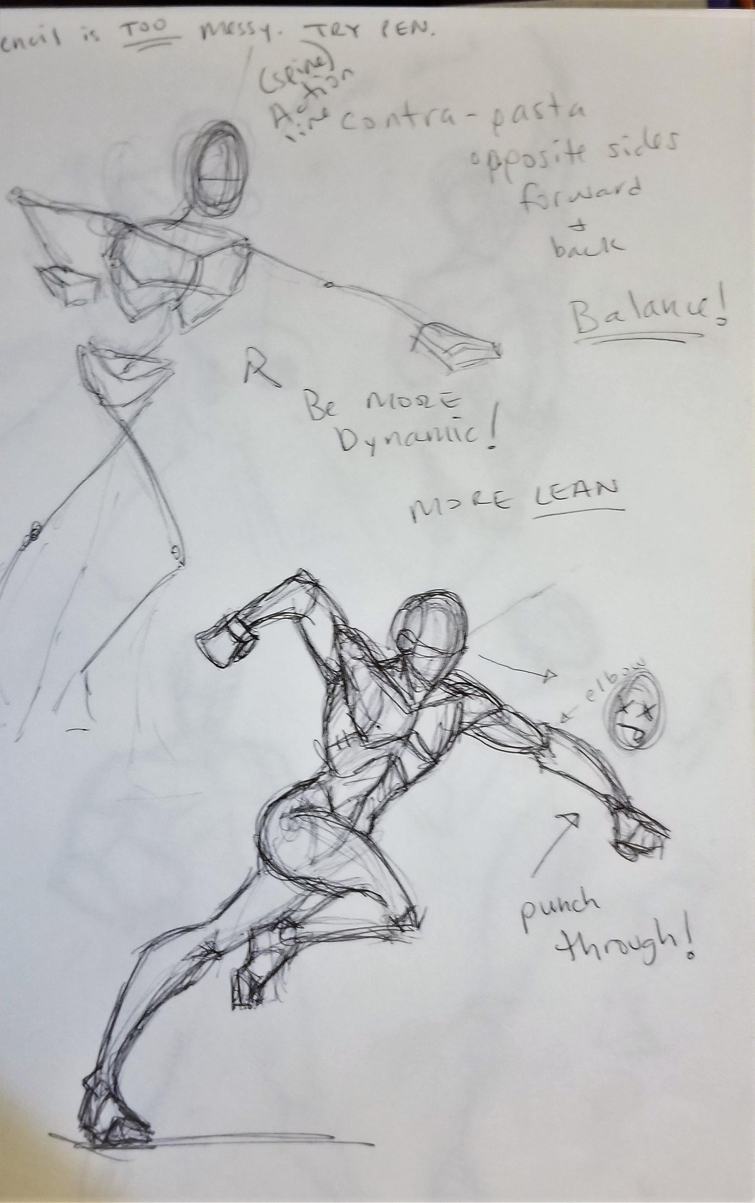 Dynamic Pose practice - image 6 - student project
