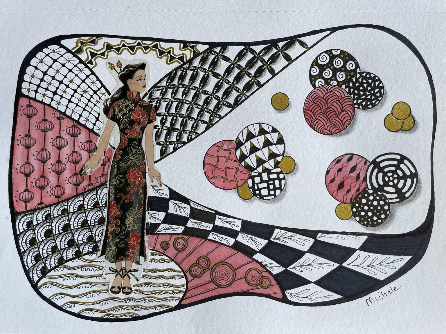 Tangled pattern! - image 1 - student project