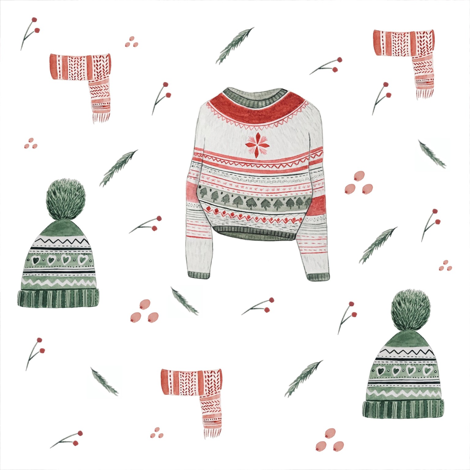 Christmas patterns - image 5 - student project