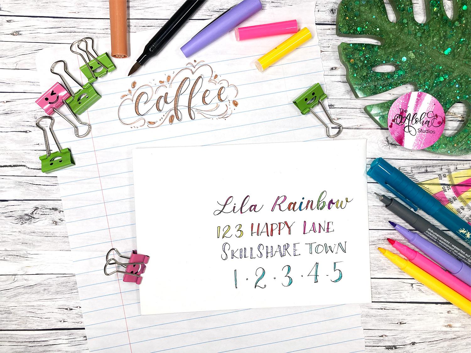 Faux calligraphy 101 - image 1 - student project