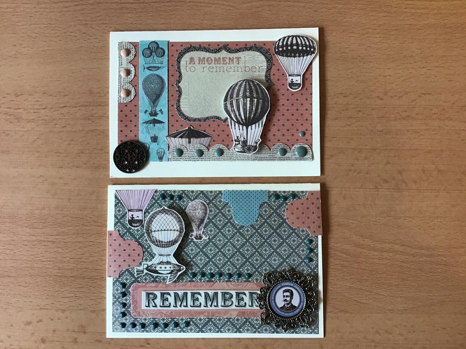 Cards from 6x6 Paper pad - image 5 - student project
