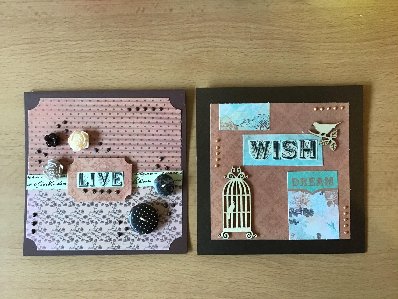 Cards from 6x6 Paper pad - image 10 - student project