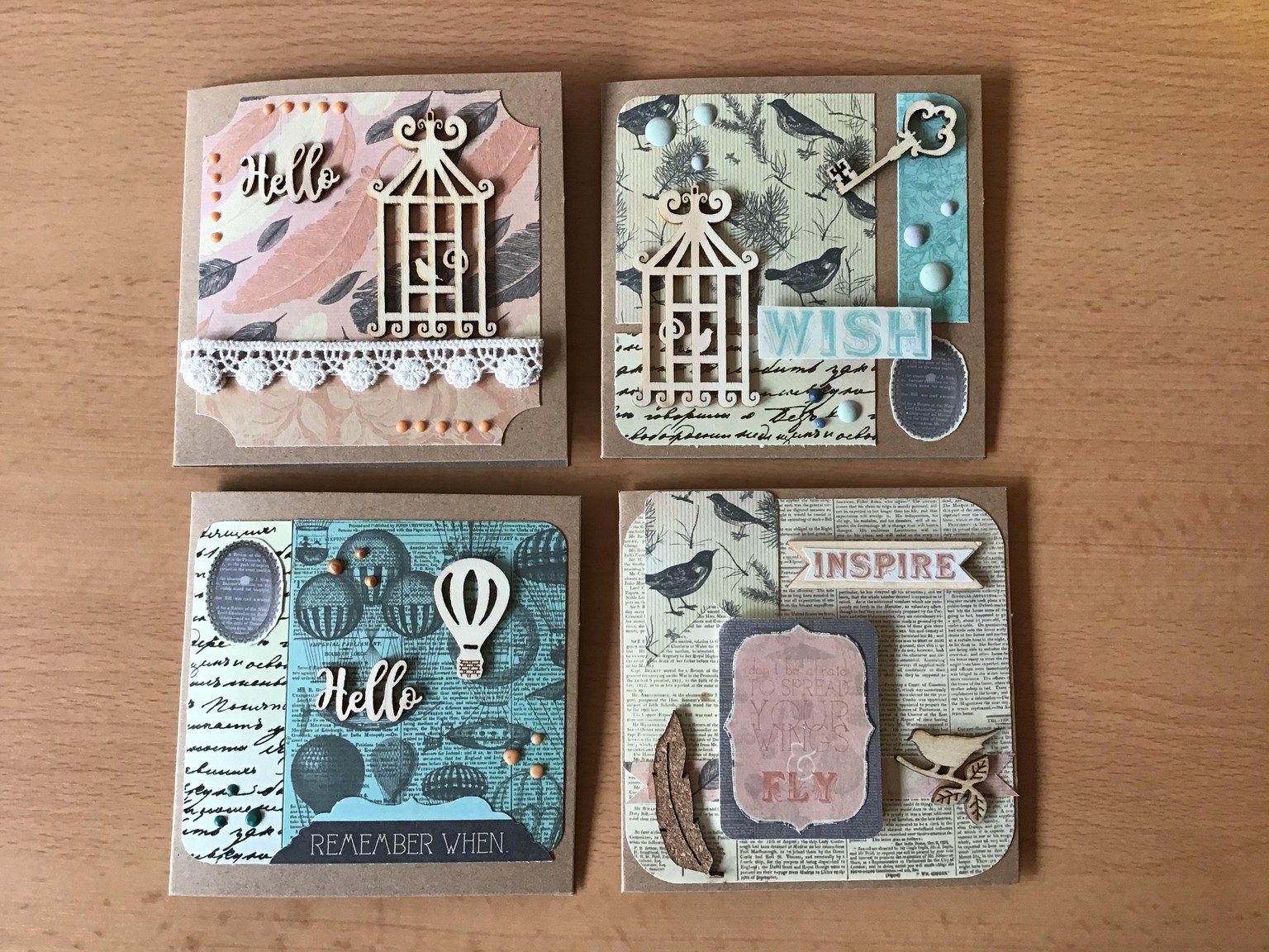 Cards from 6x6 Paper pad - image 4 - student project