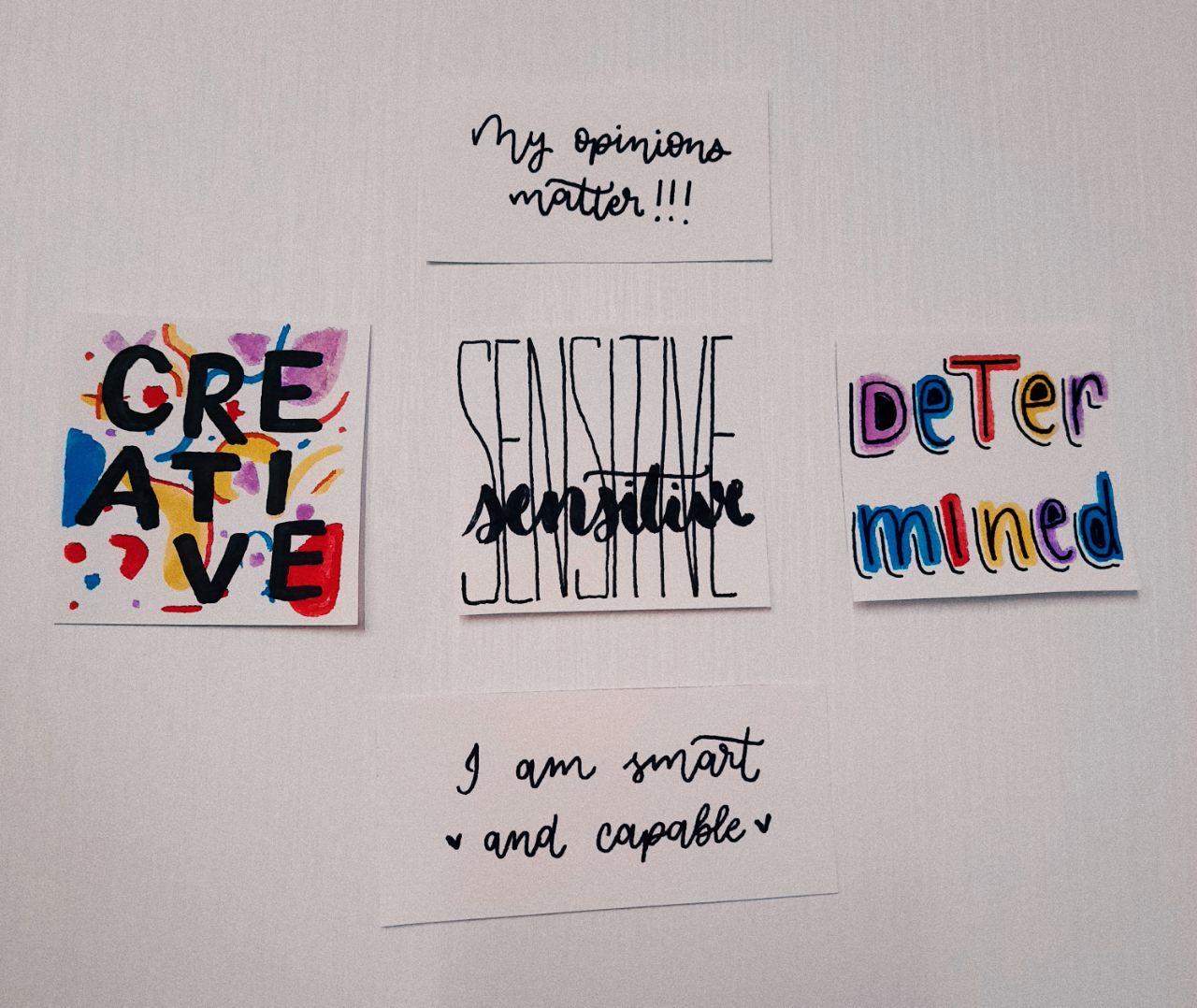 affirmation wall - image 1 - student project