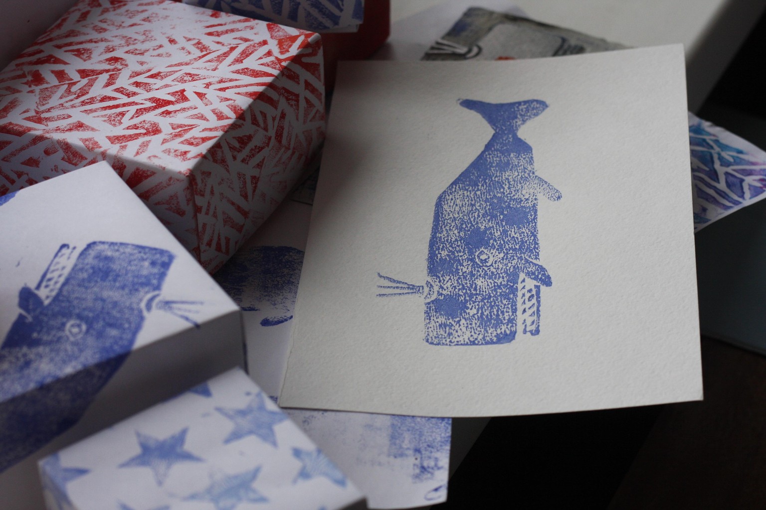 hand-made patterns and origami boxes - image 3 - student project