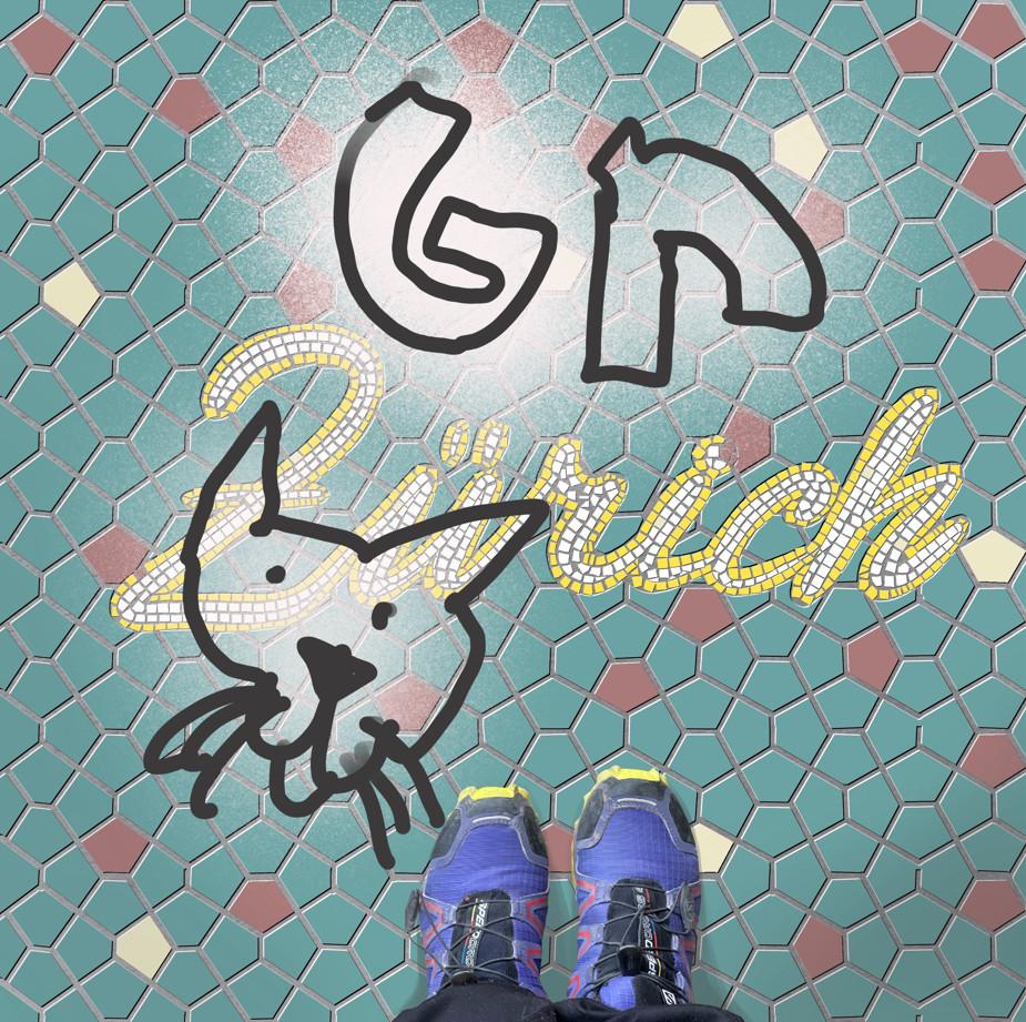 Fauxsaics in Procreate: Zürich - image 1 - student project