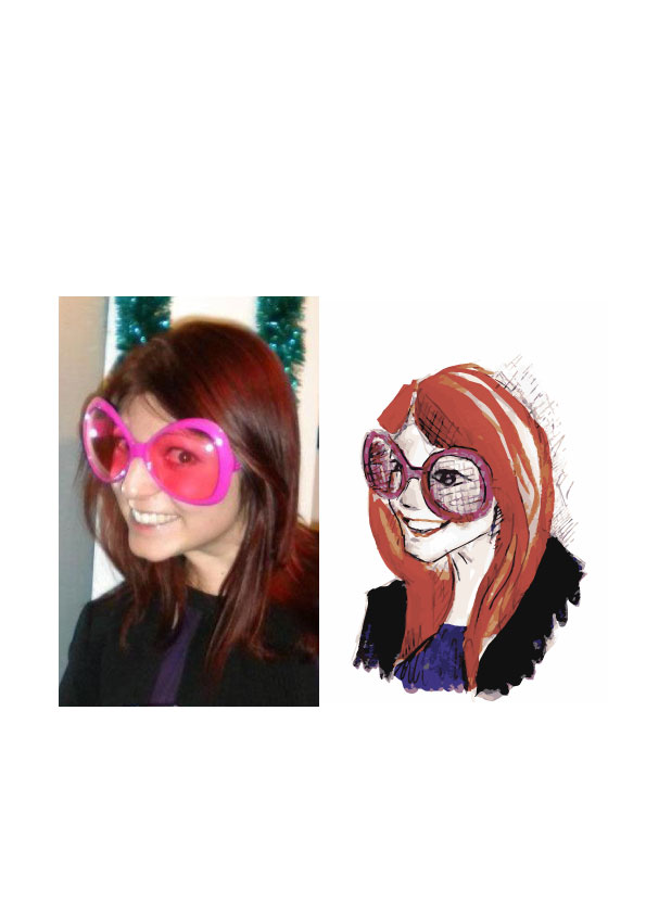 Sketch & Watercolor Kids ( and grown-ups ) Characters Using Photo Inspiration - image 1 - student project