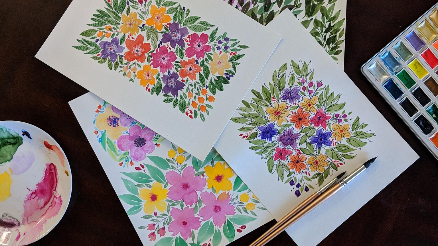 Loose florals - image 1 - student project