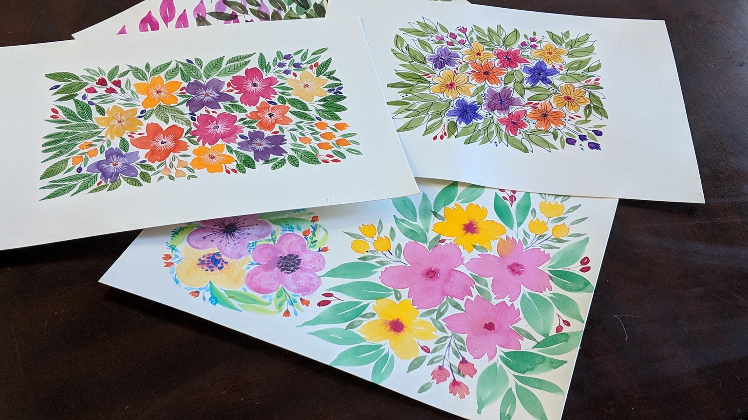 Loose florals - image 3 - student project
