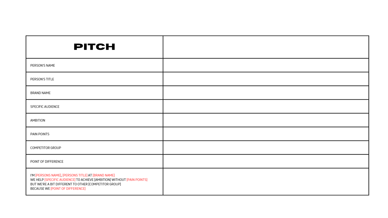 The Grabber & Pitch Framework - image 3 - student project