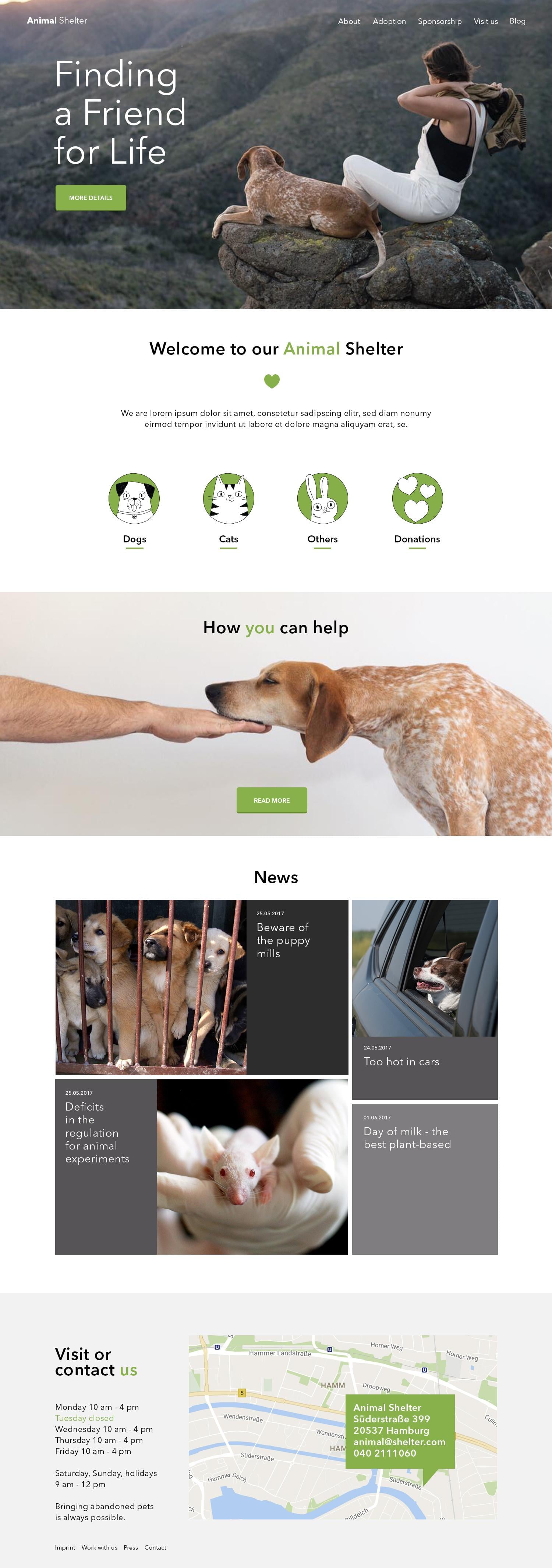 Animal Shelter - image 1 - student project