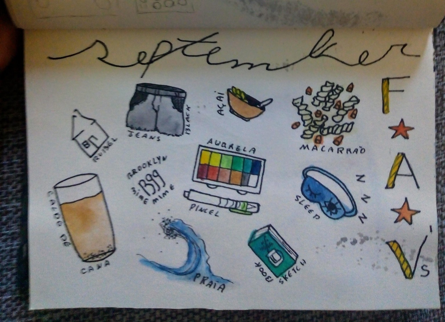 Vacation favs - image 1 - student project