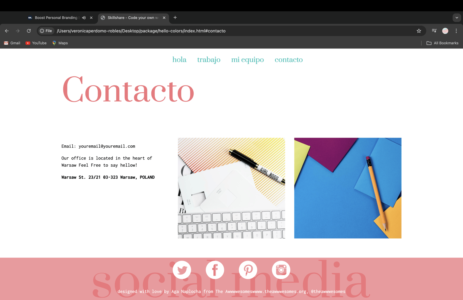 Hello Website - image 2 - student project
