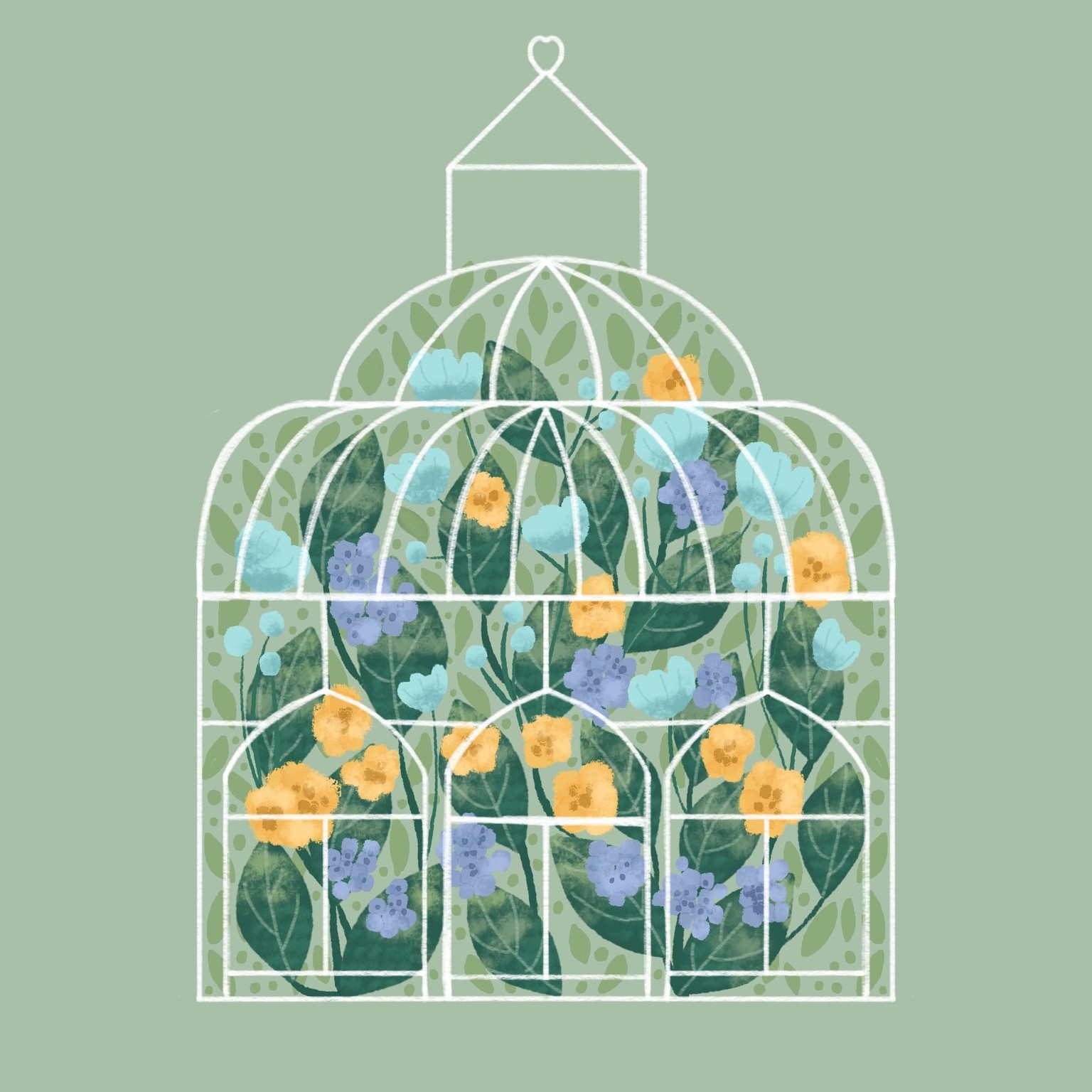 Botanical garden cage - image 1 - student project
