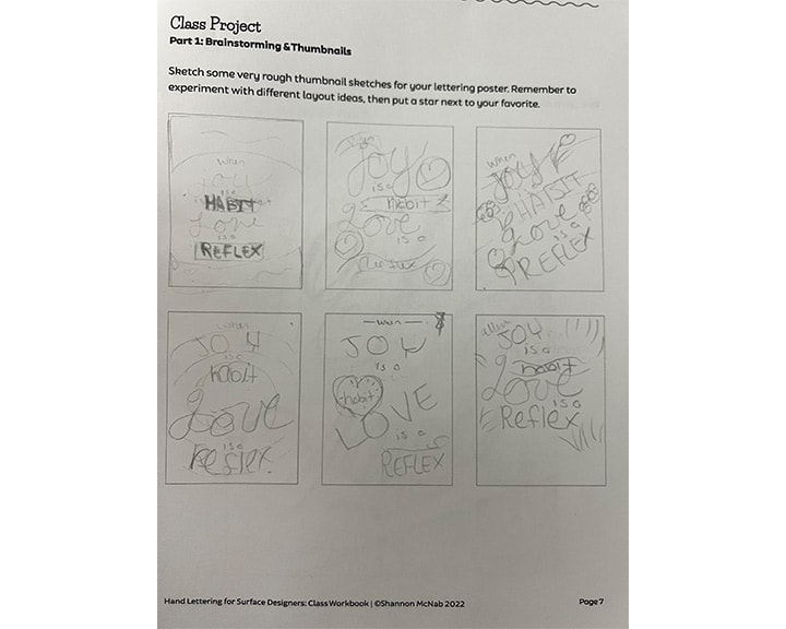 Hand Lettering - image 1 - student project