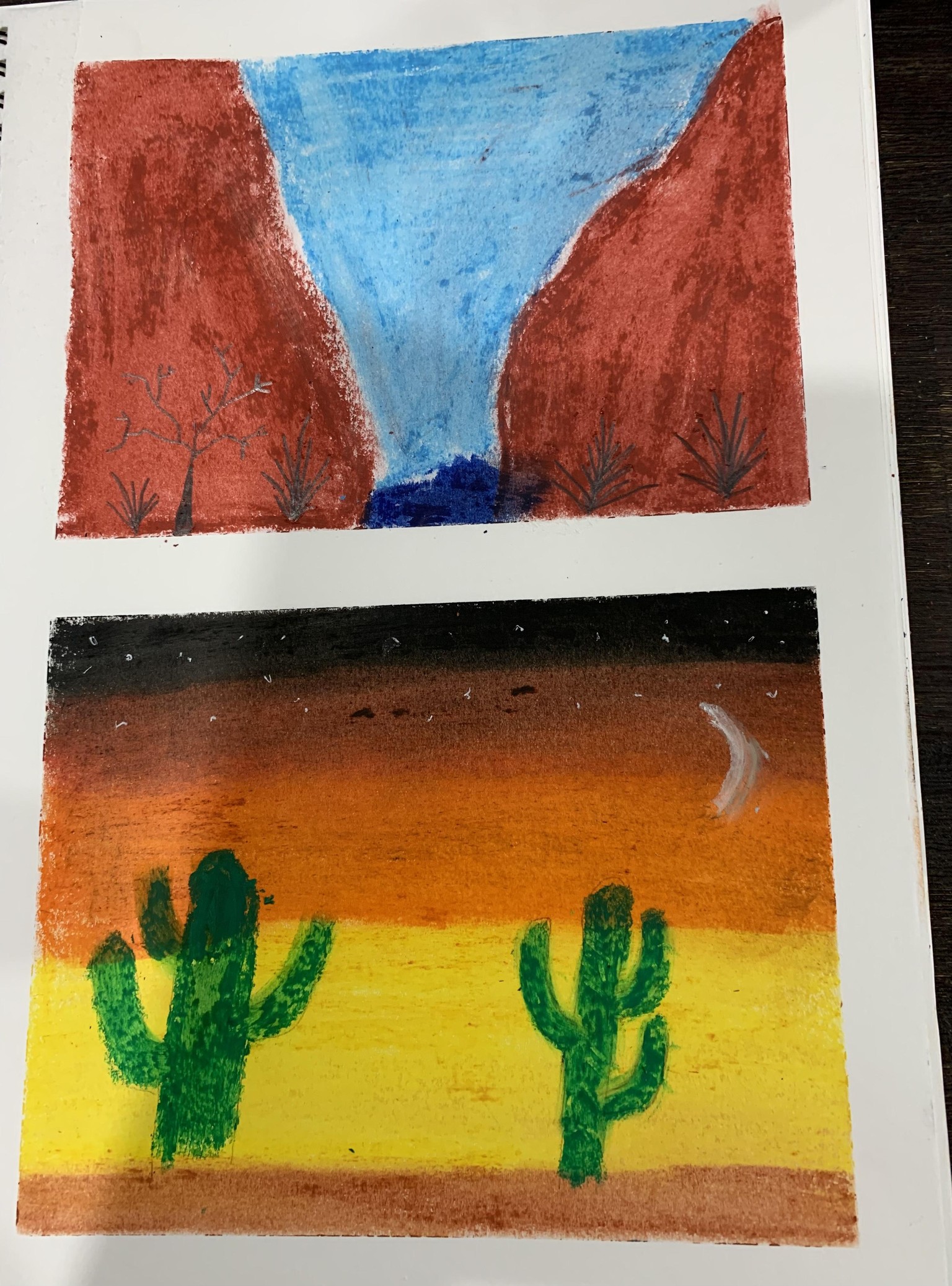 Oil Pastel - image 2 - student project