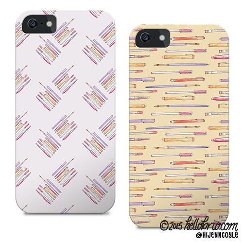 Favorite Art Supplies Repeating Pattern - image 6 - student project
