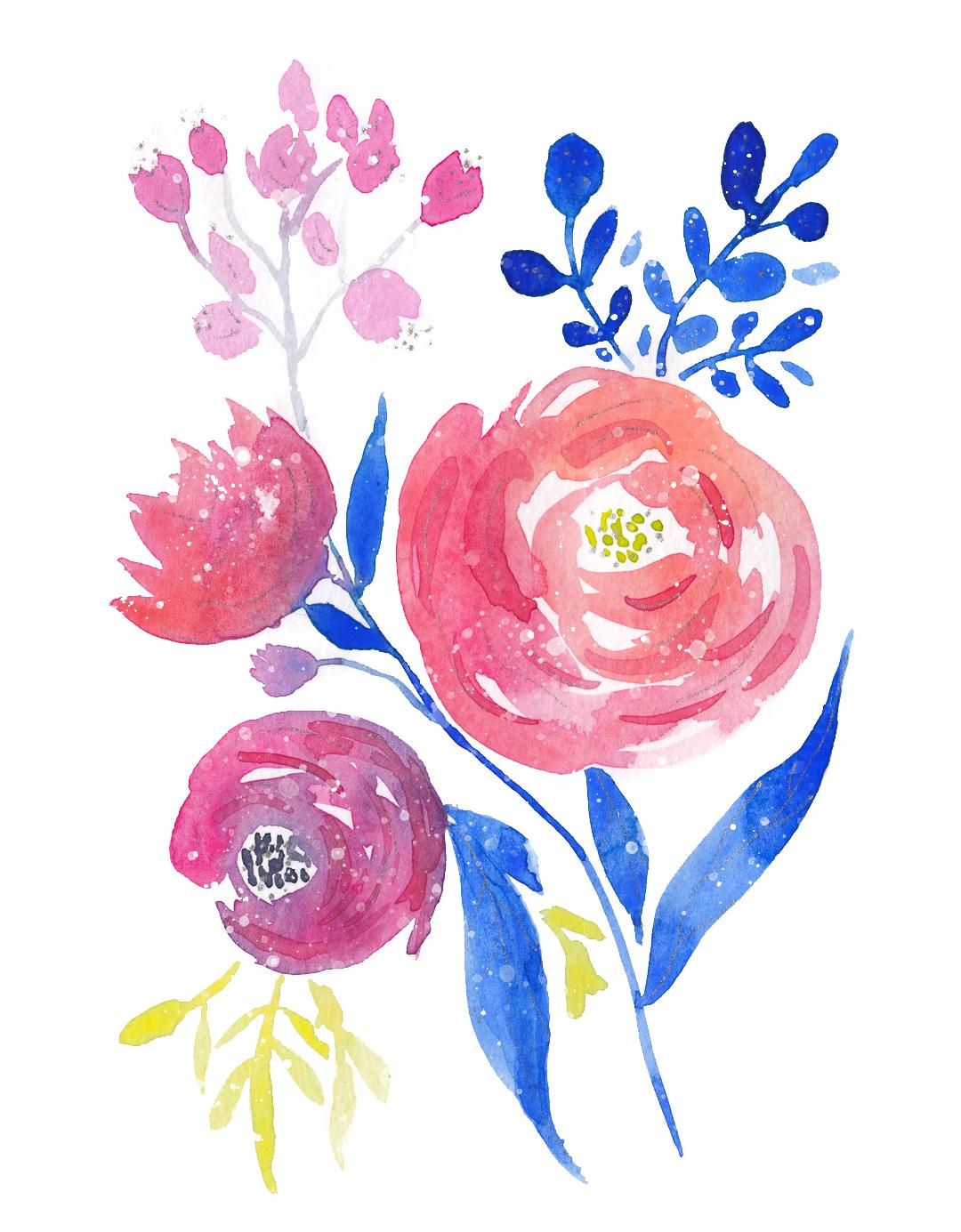 Watercolor Cards - image 1 - student project