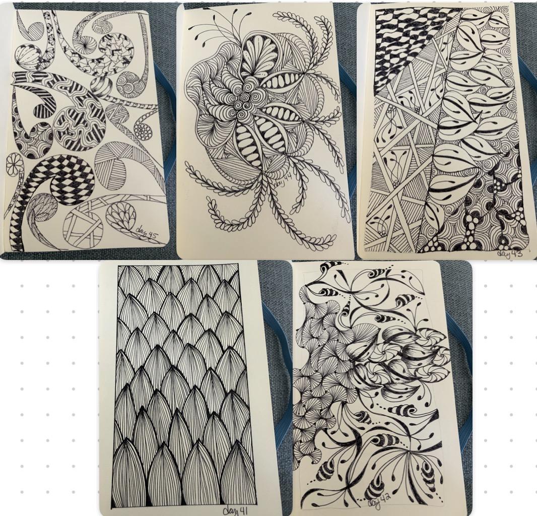 many doodles and definitely zen - image 3 - student project