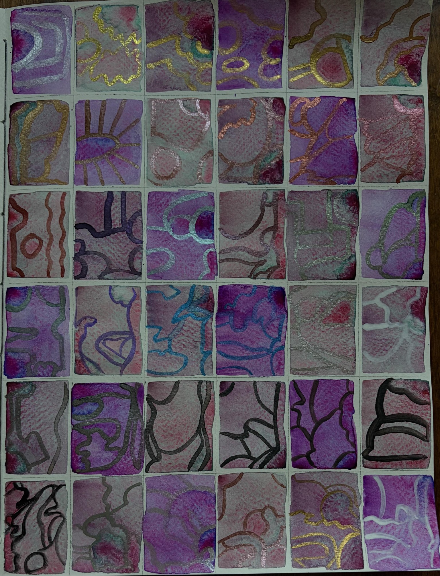 super-fun way to build a mark-making library - image 4 - student project