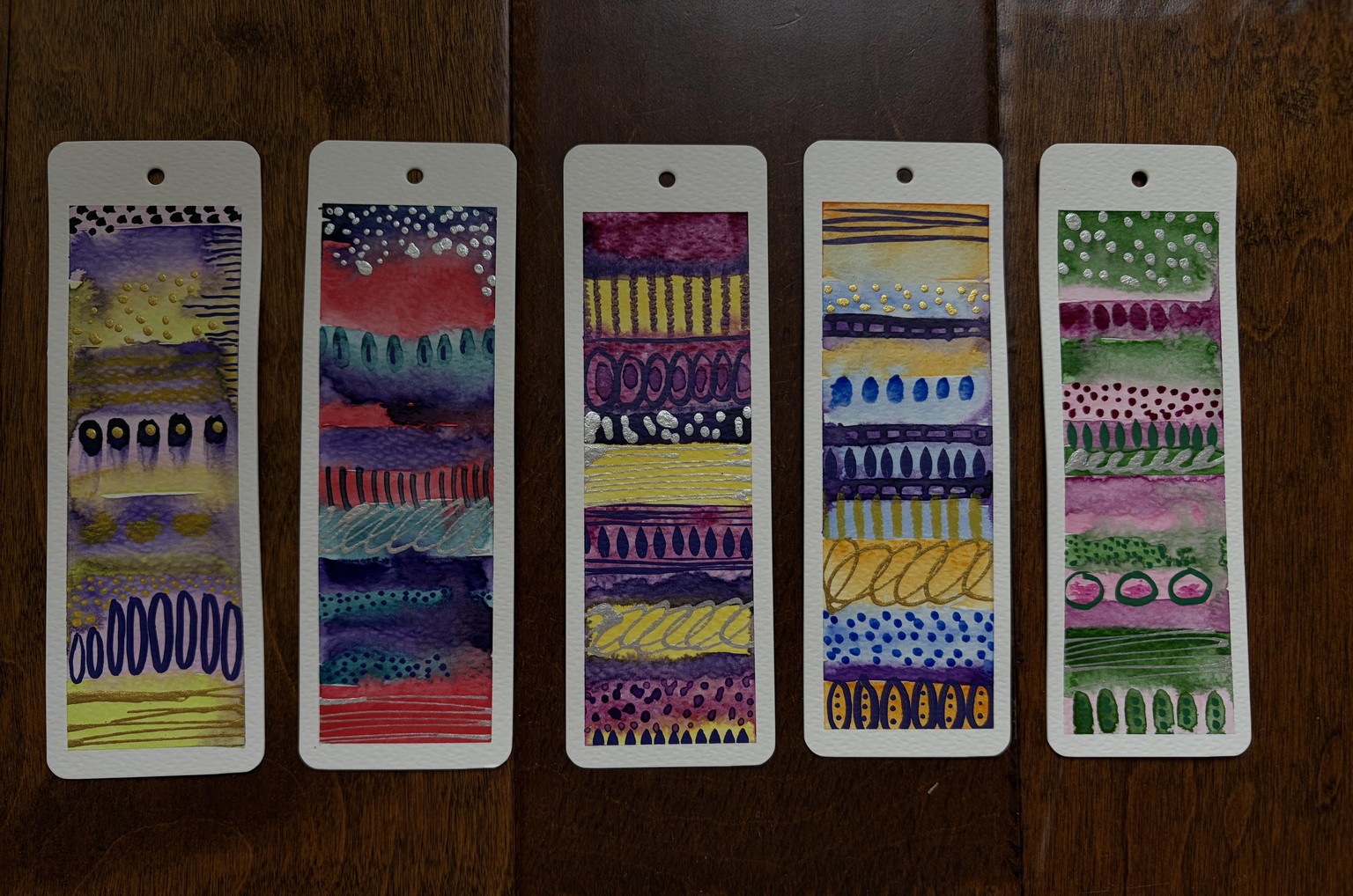 experiment turned into bookmarks - image 3 - student project